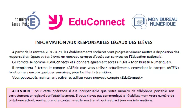 Plateforme EduConnect